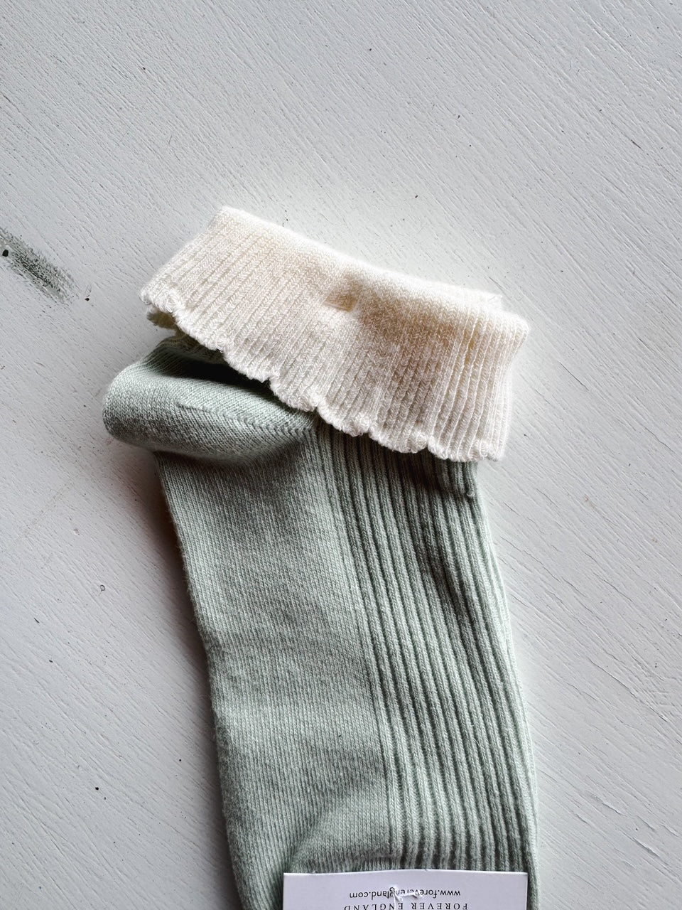Calcetines verde vintage