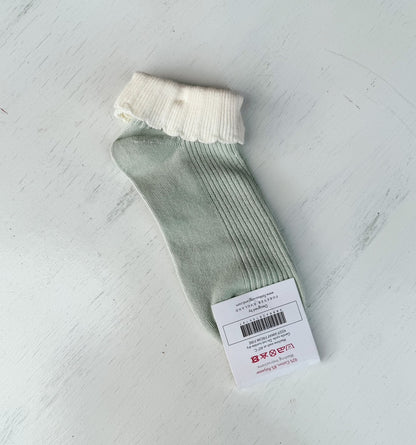 Calcetines verde vintage
