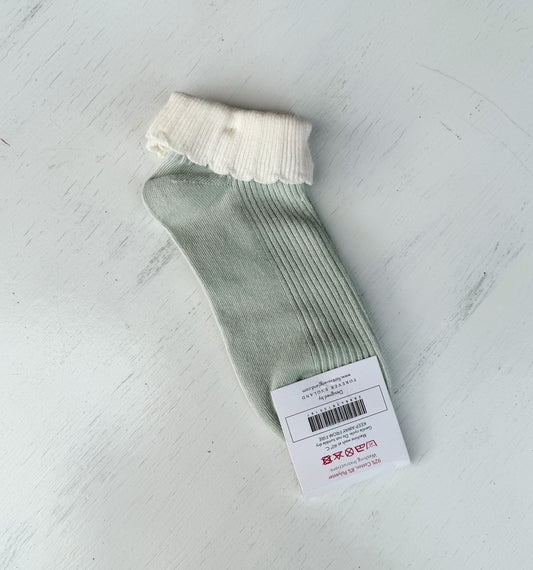 Calcetines verde vintage